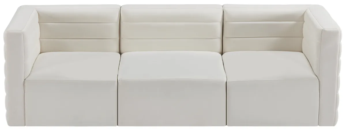 Quincy - 3 Seat Modular Sofa - Cream