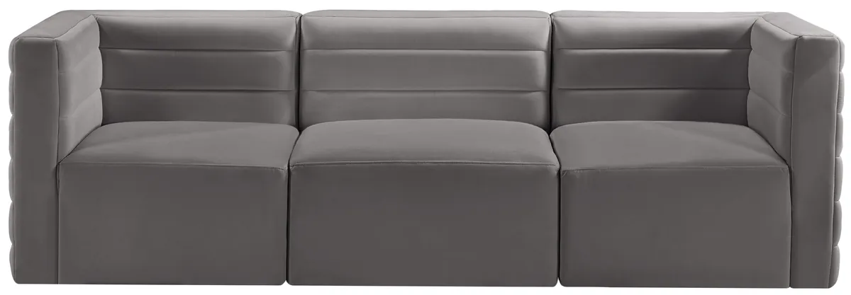 Quincy - 3 Seat Modular Sofa - Gray
