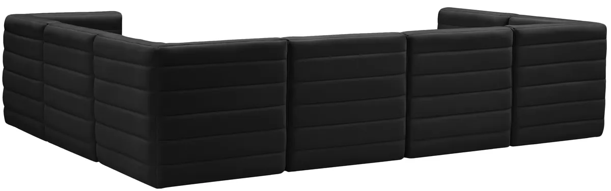 Quincy - 7 Piece Modular Sectional - Black