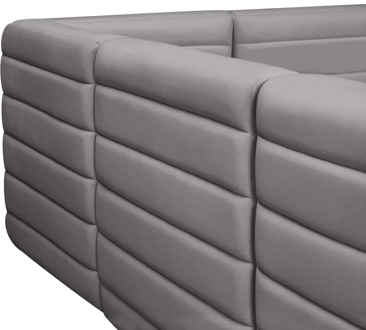 Quincy - 7 Piece Modular Sectional - Gray