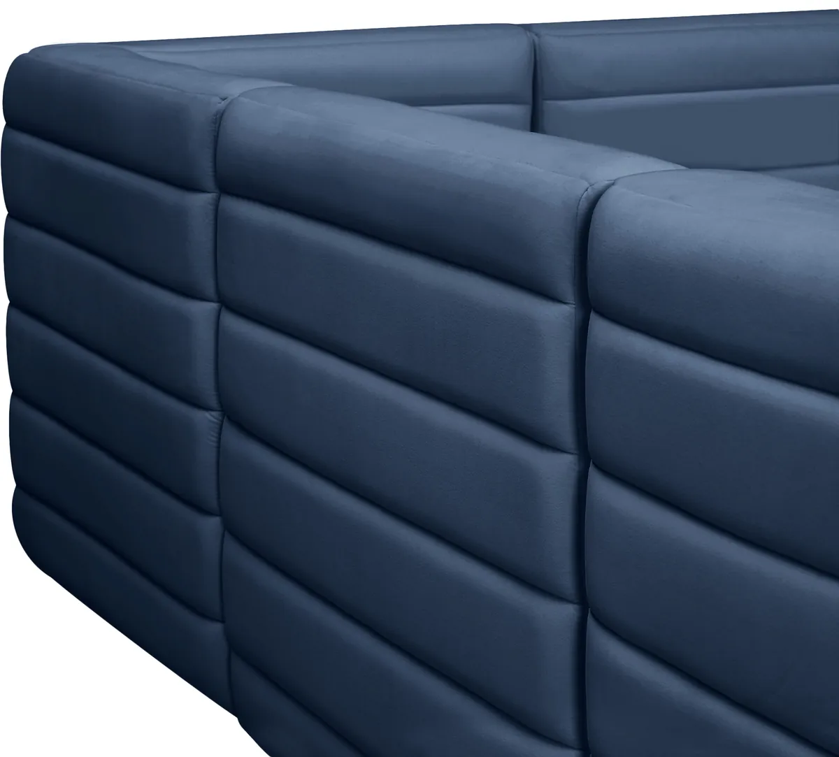 Quincy - 7 Piece Modular Sectional - Navy