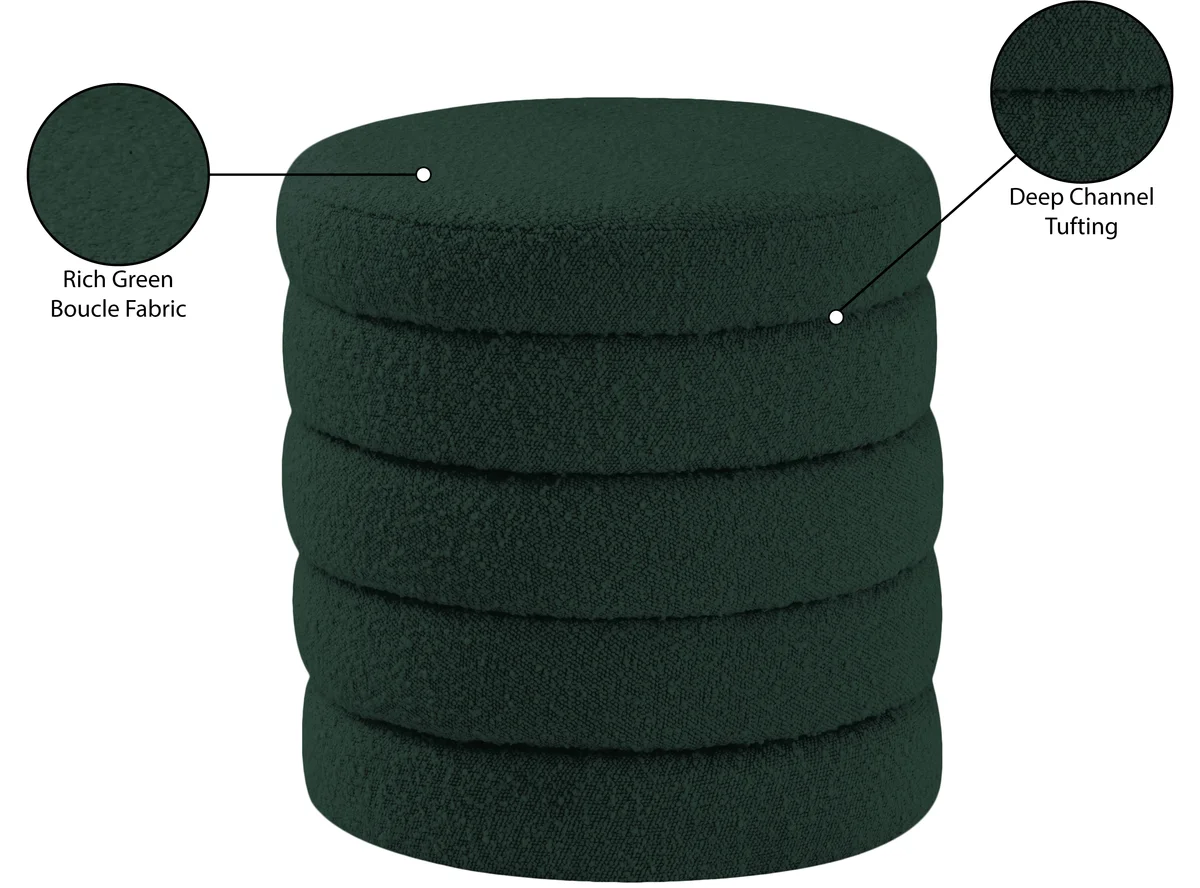 Aphia - Ottoman / Stool - Green