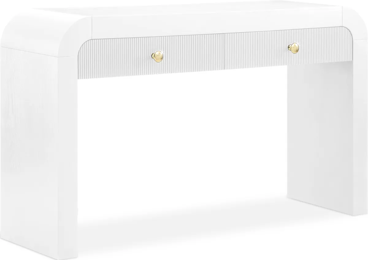 Artisto - Console Table - White