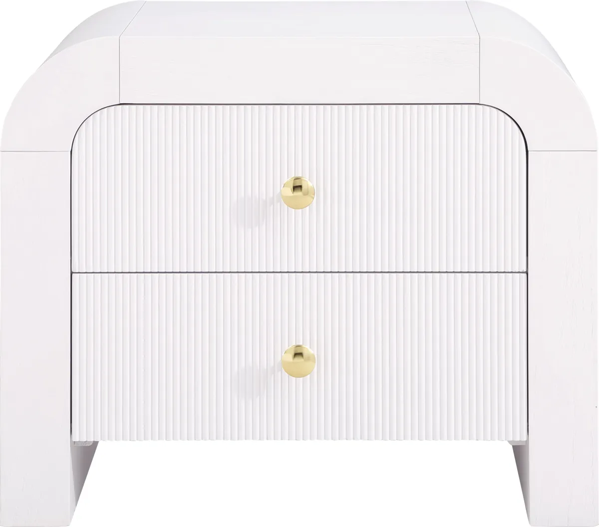 Artisto - Night Stand - White
