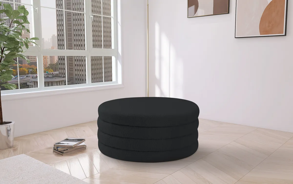 Aphia - Ottoman / Coffee Table - Black - View 2