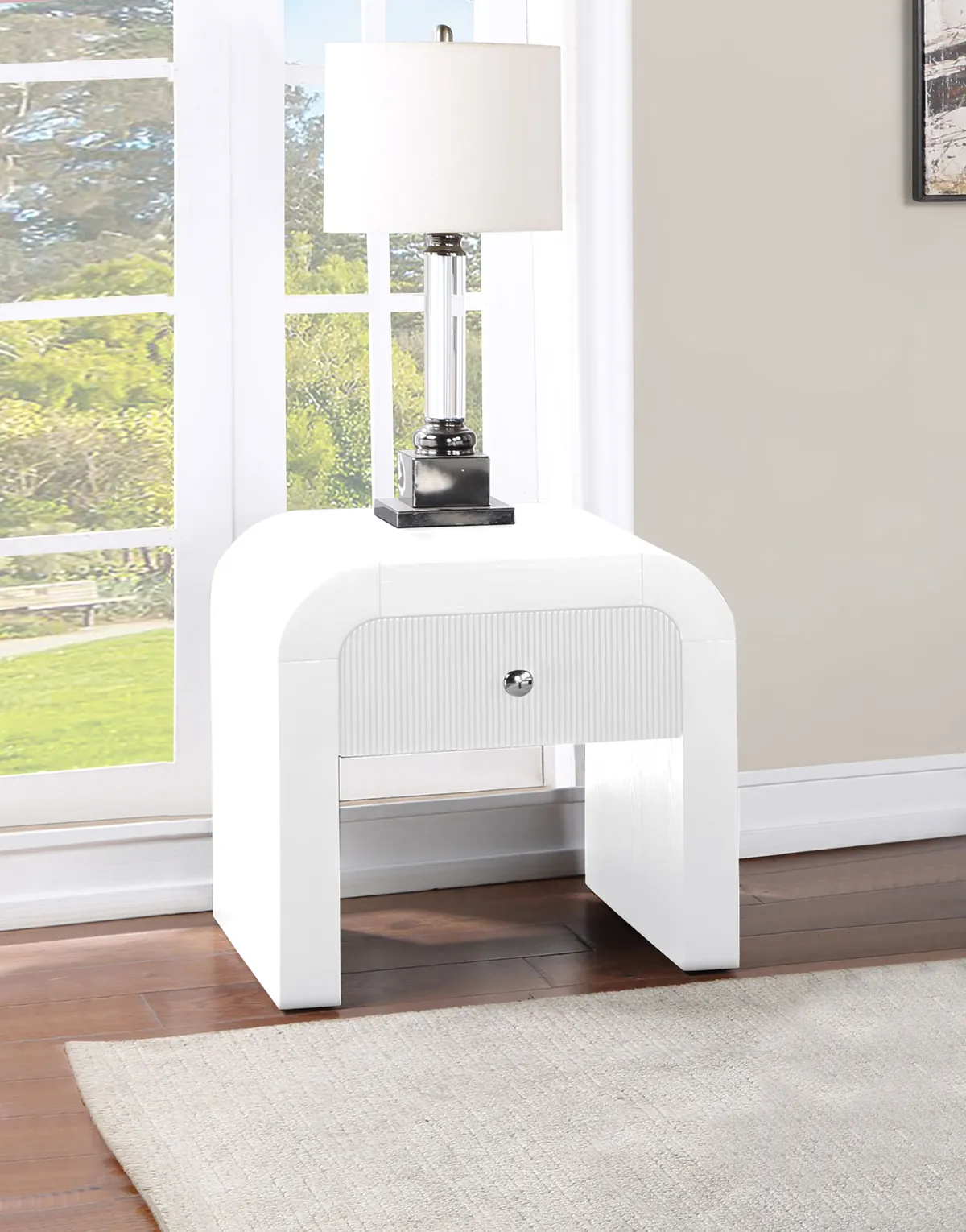 Artisto - End Table - White