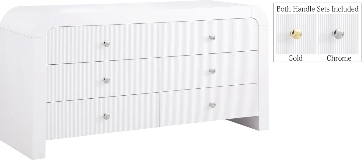 Artisto - Dresser - White - View 2