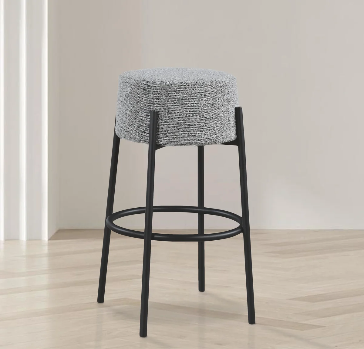 Avalon - Bar Stool - Gray - View 2