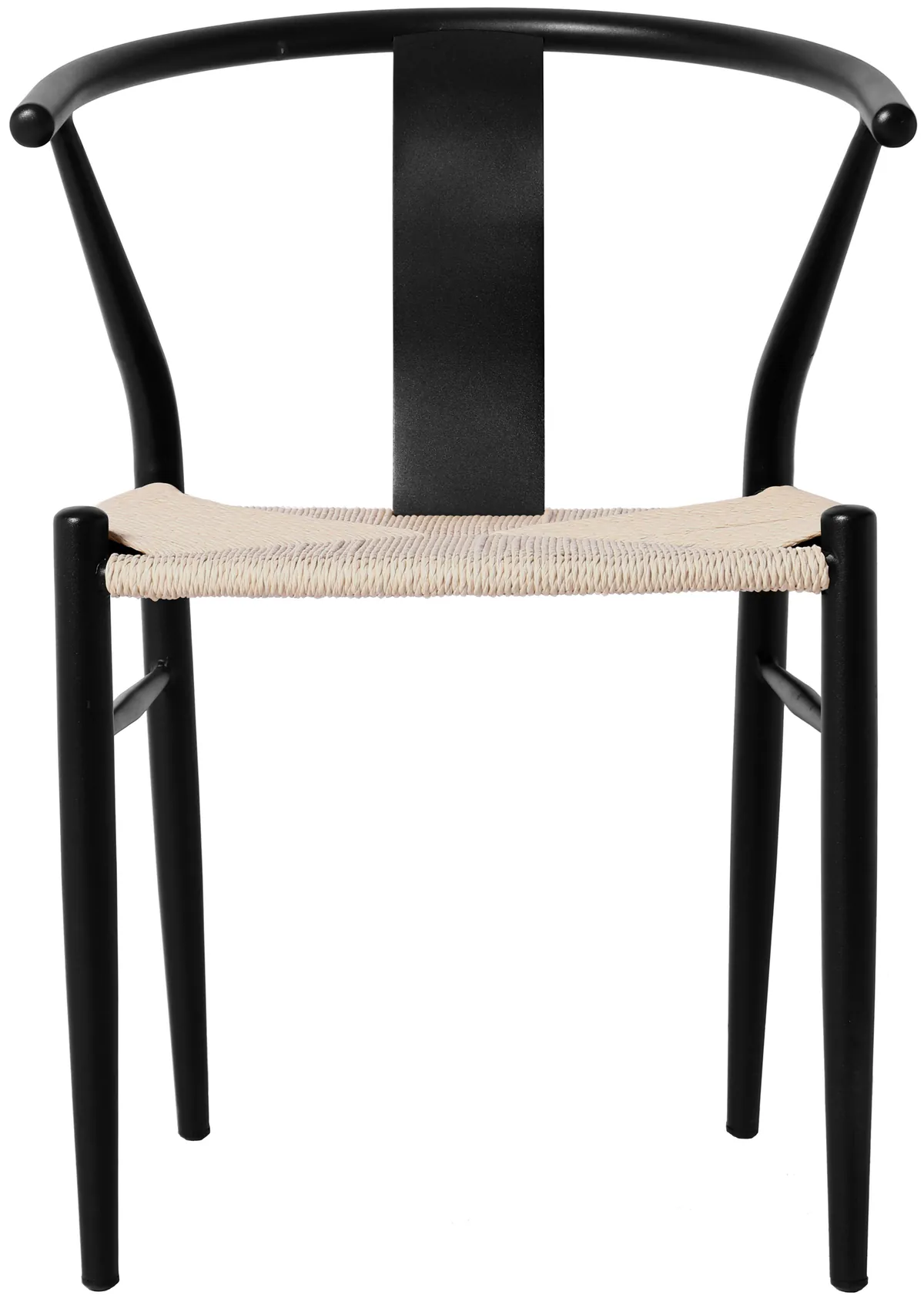 Beck - Hand Woven Rope Dining Chair (Set of 2) - Black