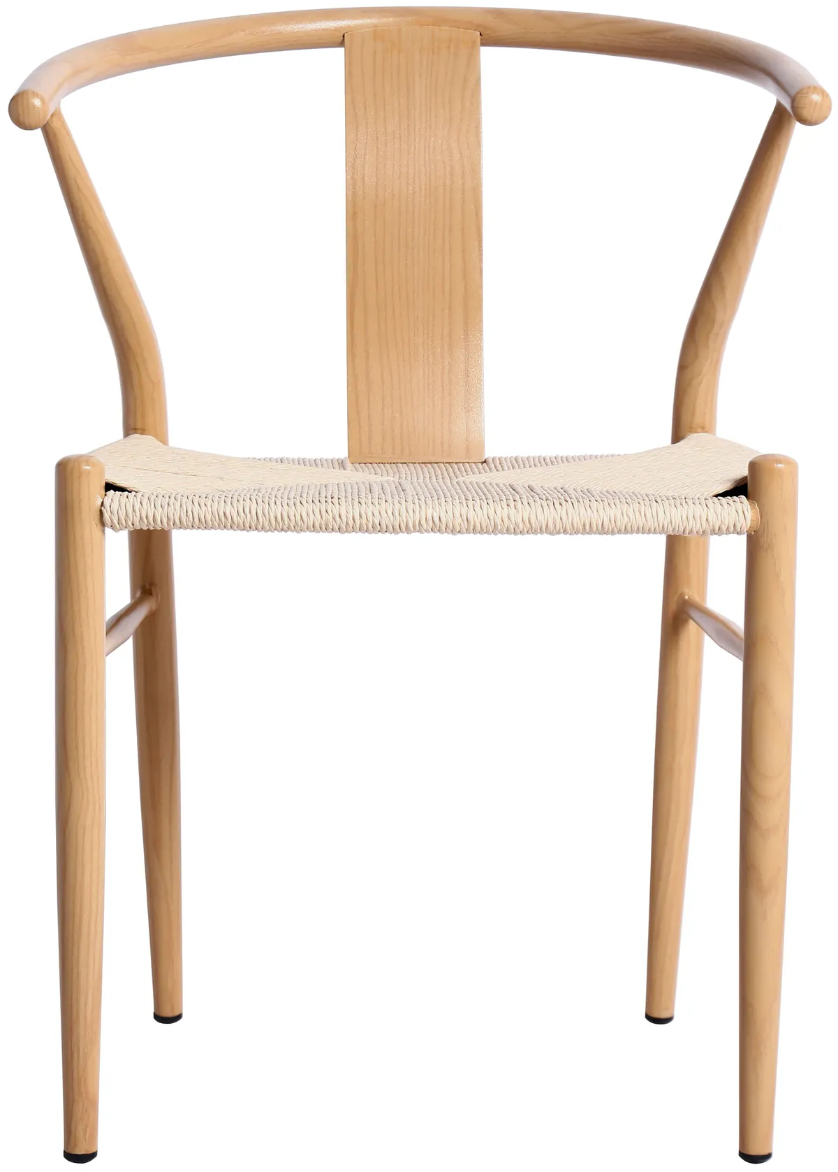 Beck - Hand Woven Rope Dining Chair (Set of 2) - Light Brown