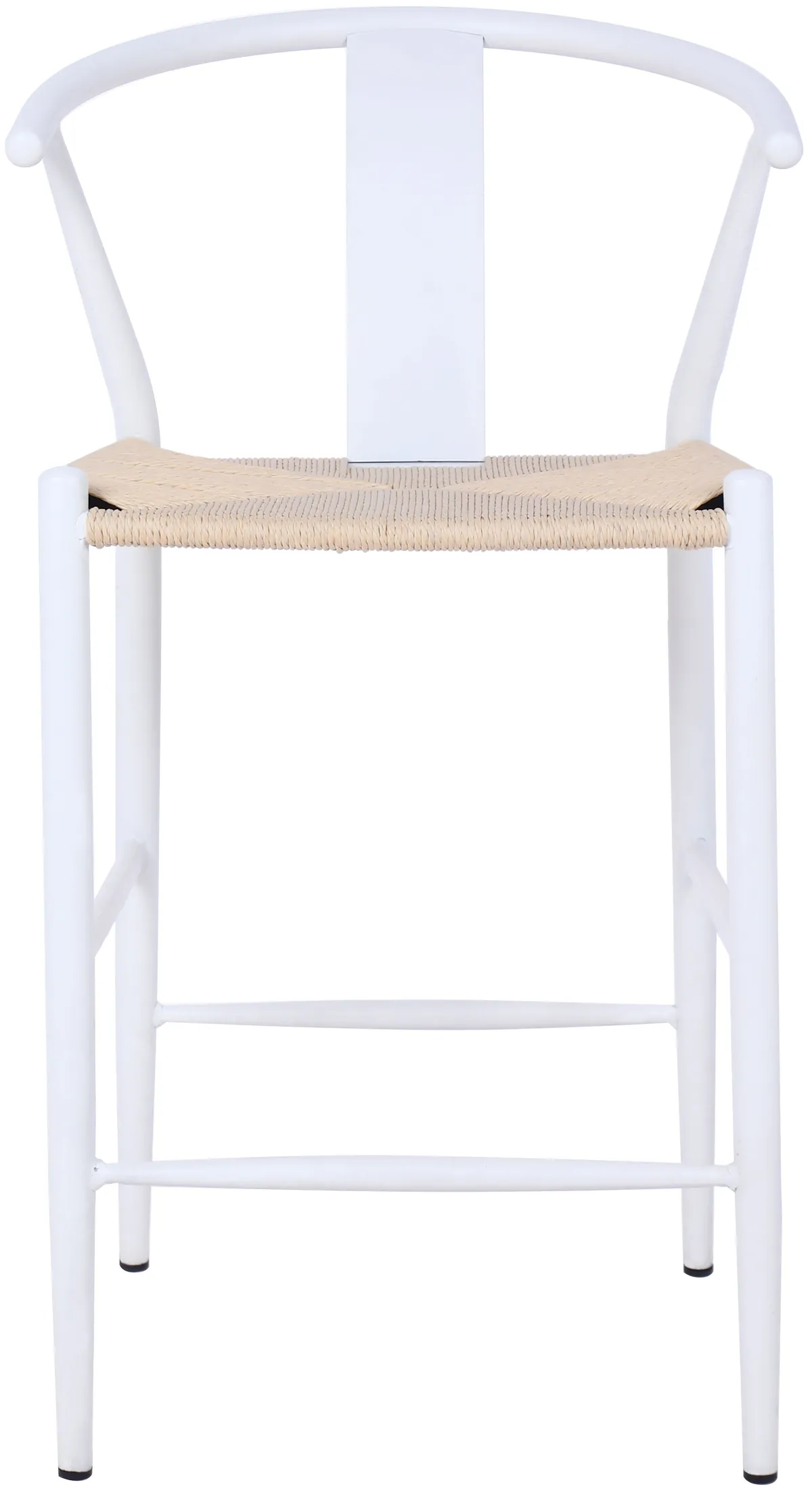 Beck - Hand Woven Rope Stool (Set of 2) - White
