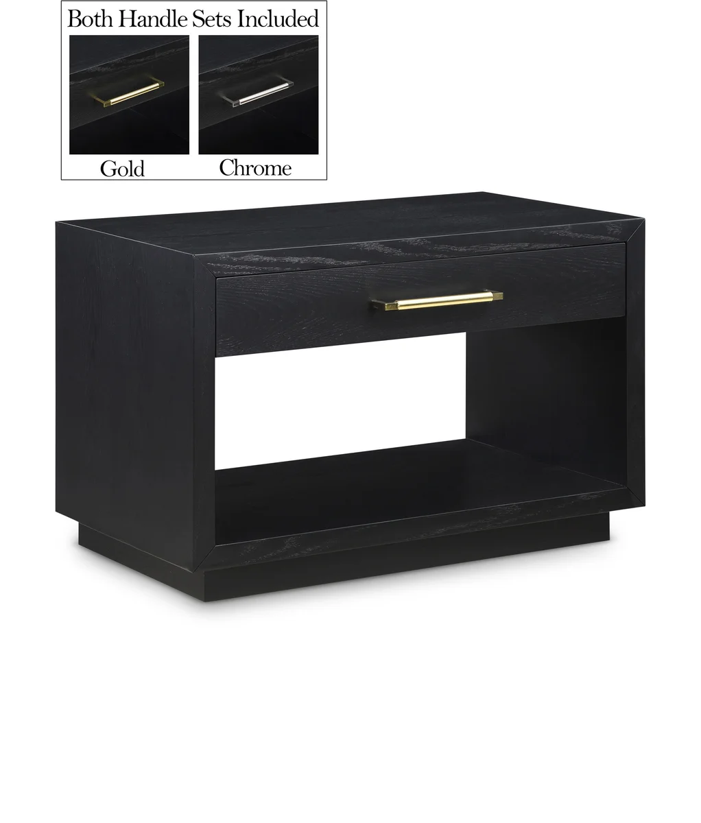Avery - Night Stand - Black