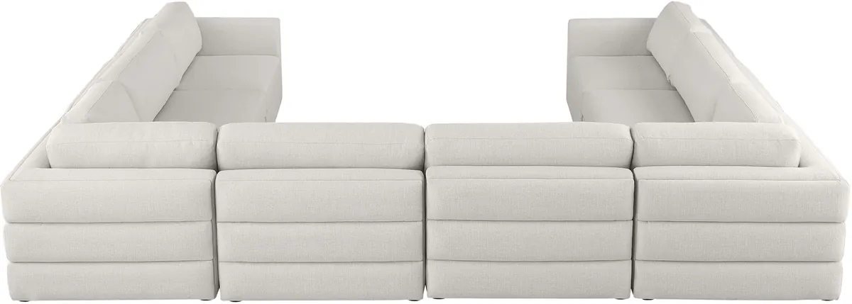 Beckham - 8 Piece Modular Sectional - Beige