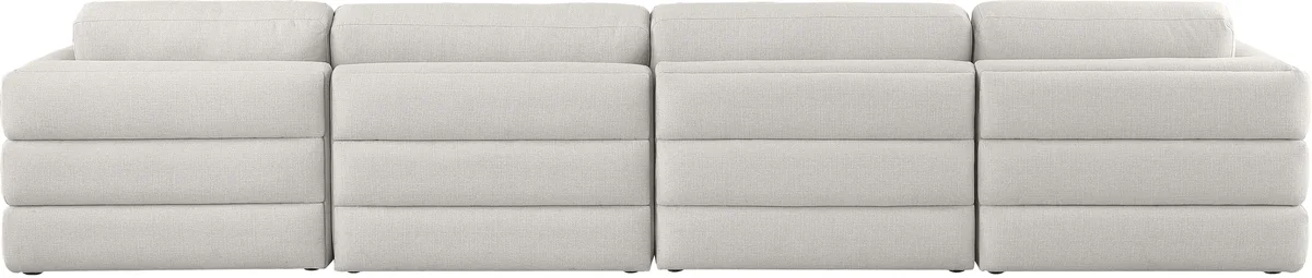 Beckham - Modular 4 Seat Sofa - Beige
