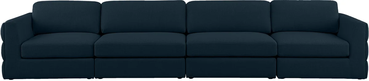 Beckham - Modular 4 Seat Sofa - Navy