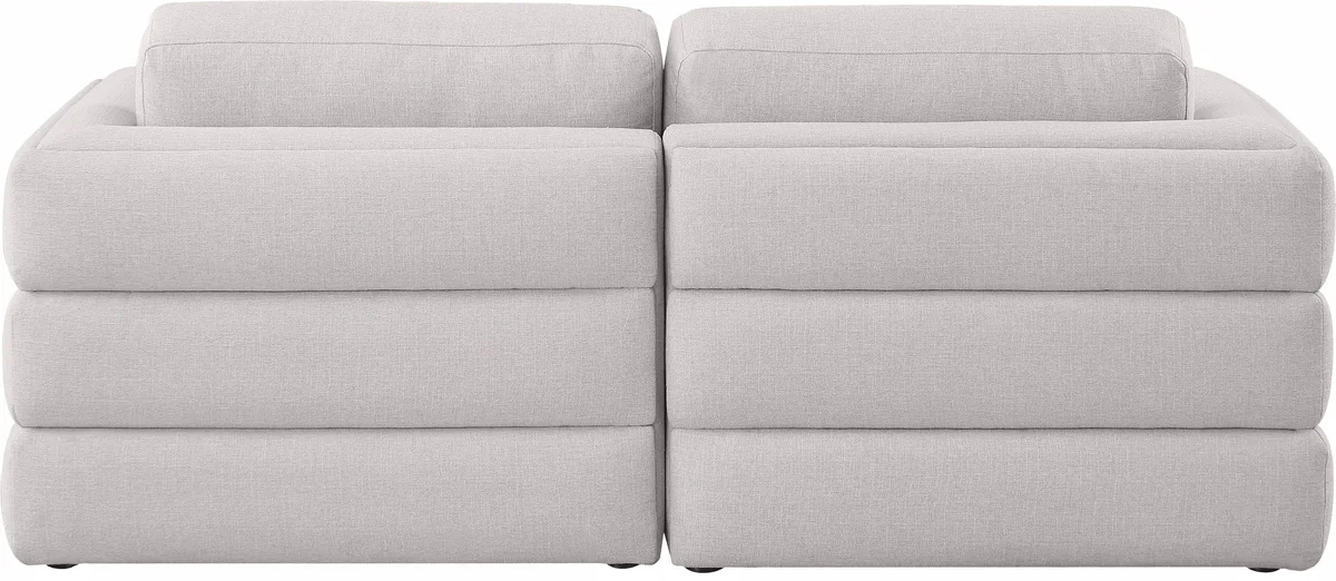 Beckham - Modular 2 Seat Sofa - Beige