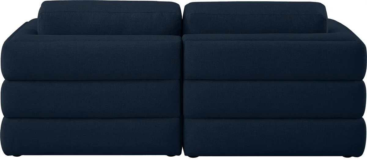 Beckham - Modular 2 Seat Sofa - Navy