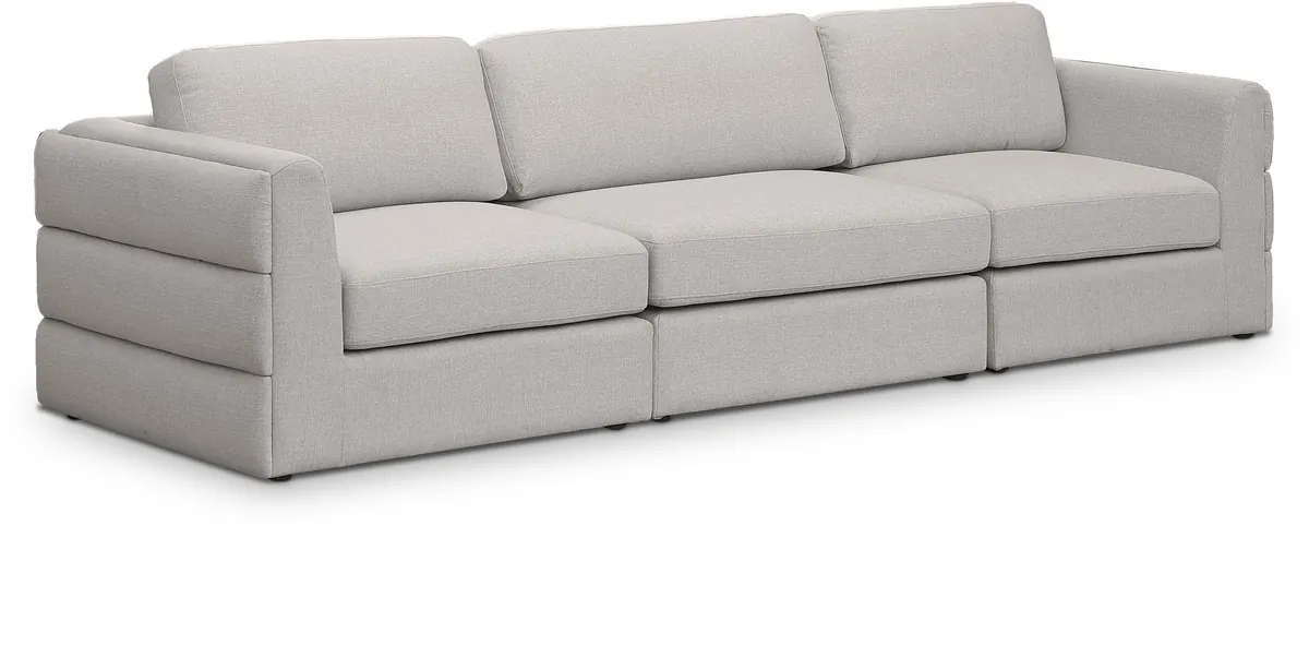 Beckham - Modular 3 Seat Sofa - Beige