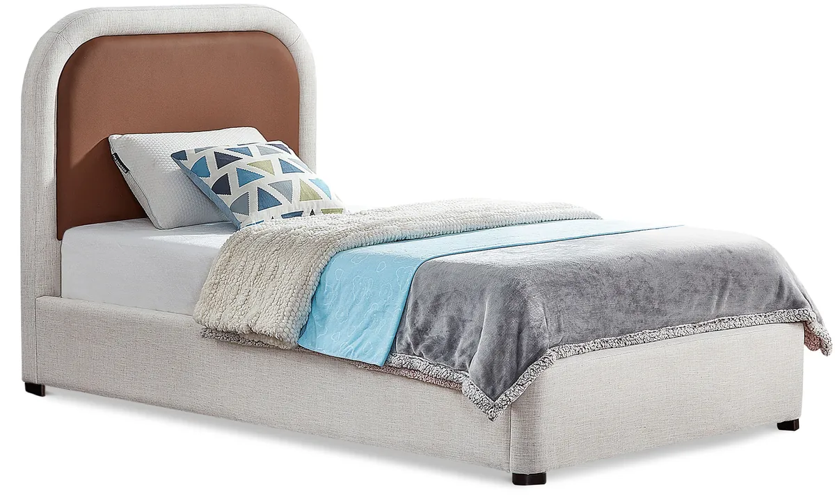 Blake - Twin Bed - Brown