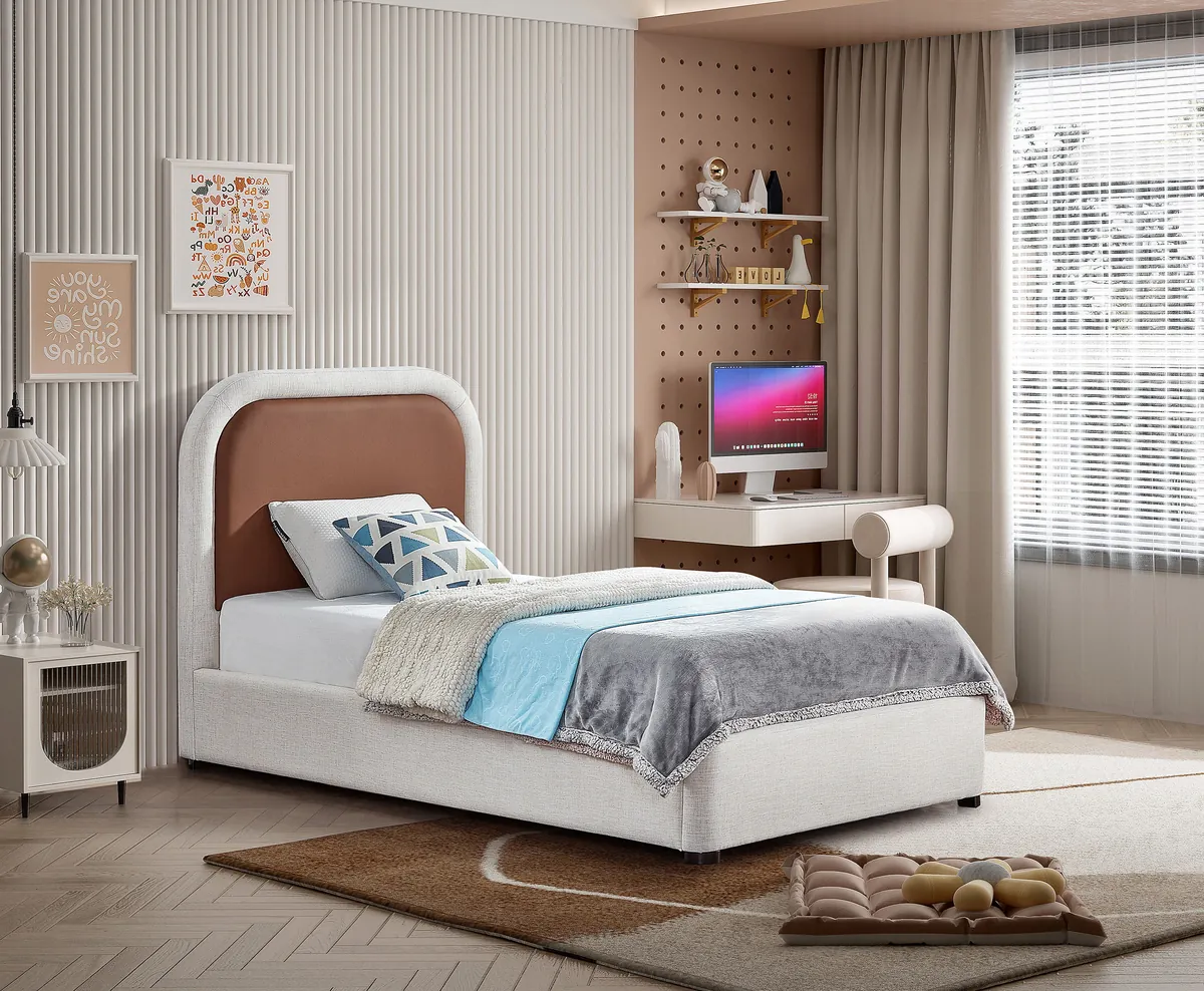 Blake - Twin Bed - Brown - View 2