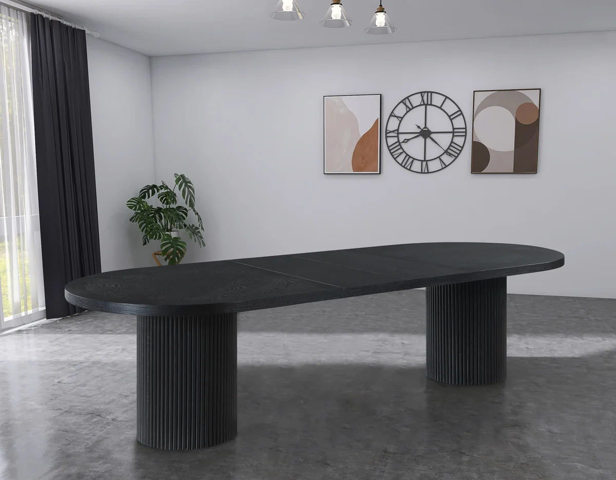 Belinda - Dining Table - Black - View 2