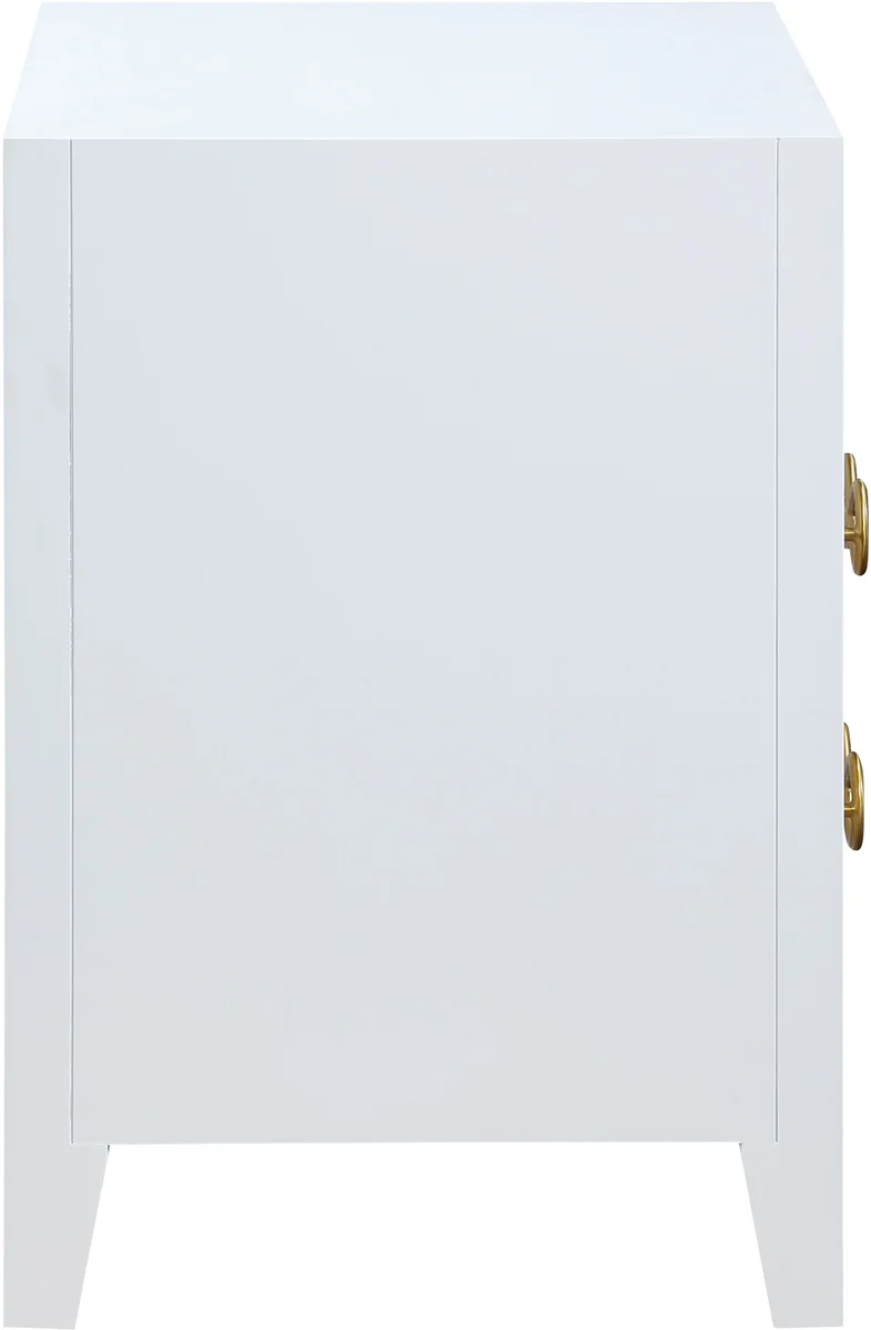 Bowtie - Night Stand - White / Gold