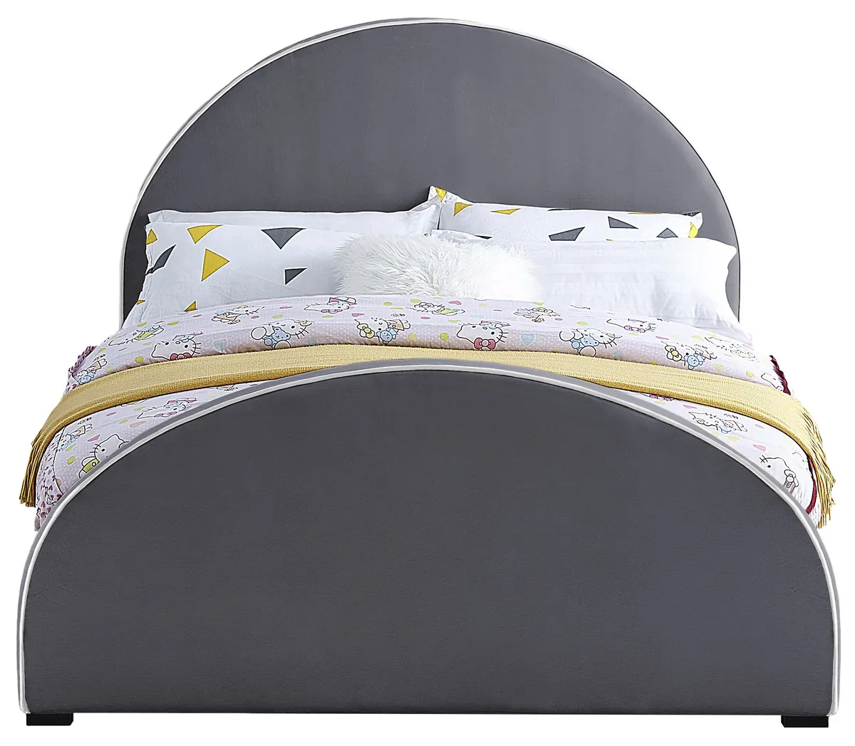 Brody - Queen Bed - Gray