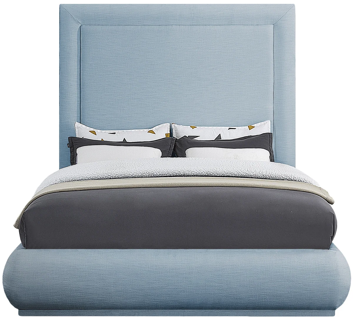 Brooke - Queen Bed - Light Blue