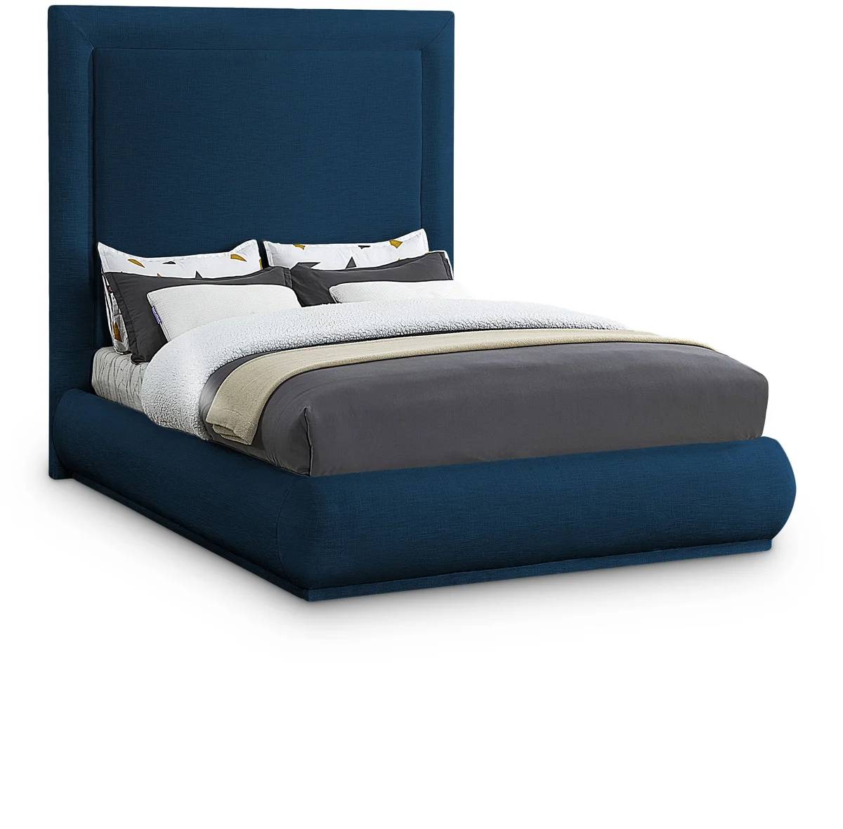 Brooke - Queen Bed - Navy