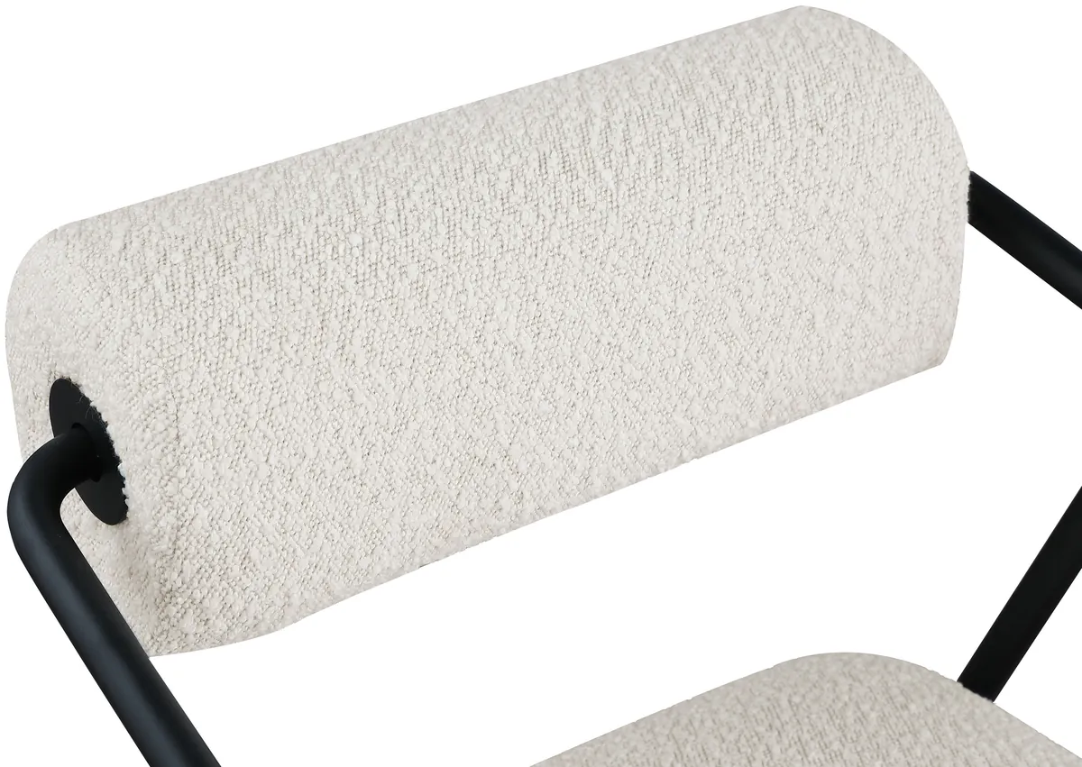 Carly - Accent Chair - Cream