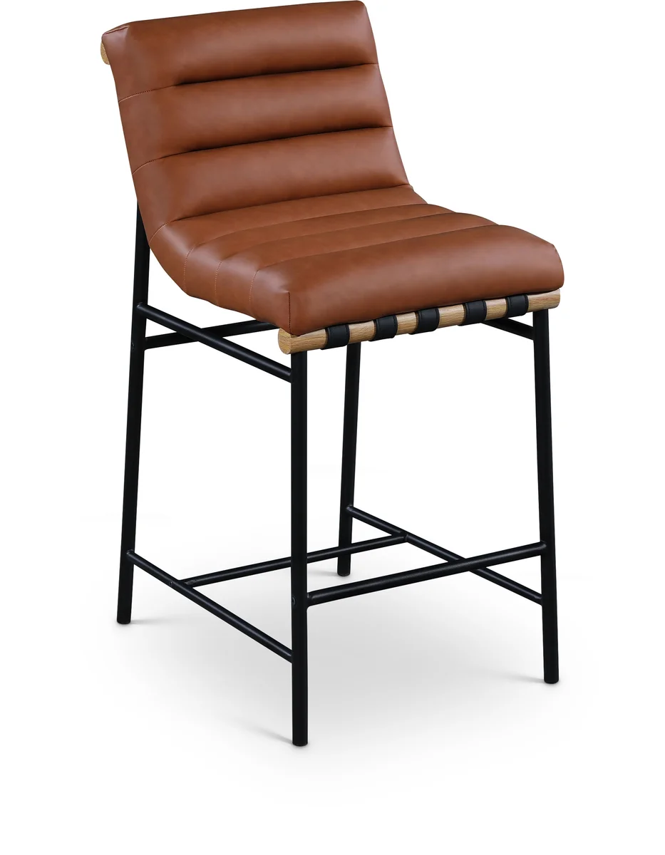 Burke - Counter Stool - Cognac