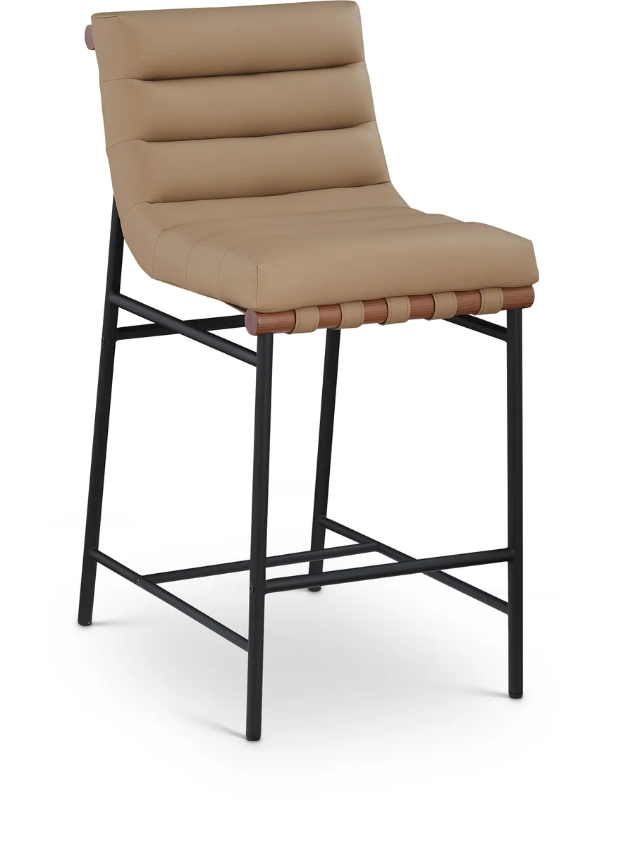 Burke - Counter Stool - Tan