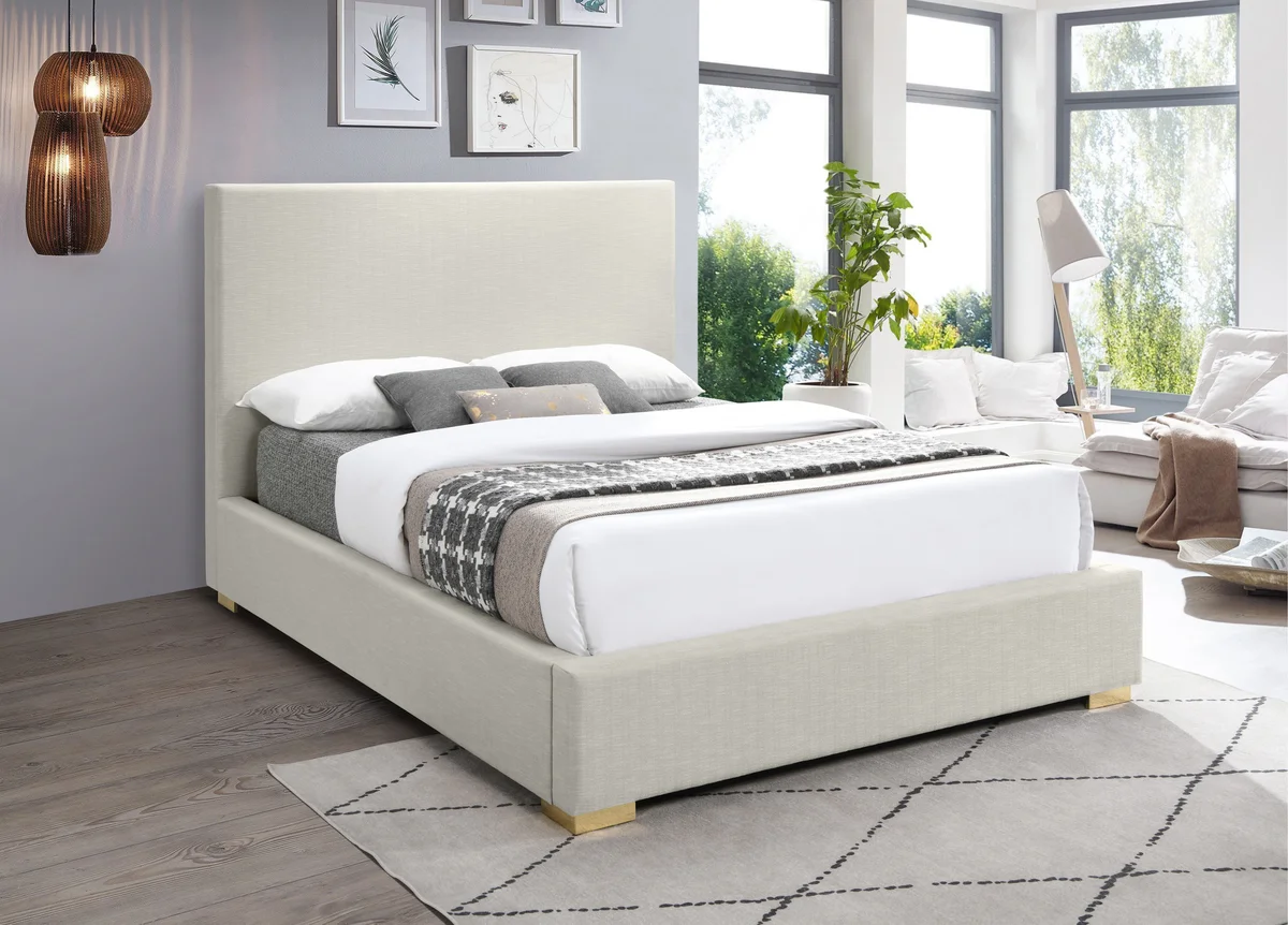Crosby - Full Bed - Beige