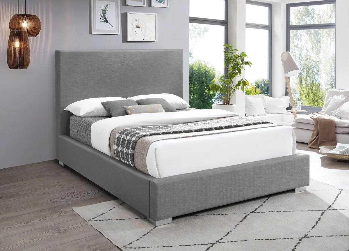 Crosby - King Bed - Gray