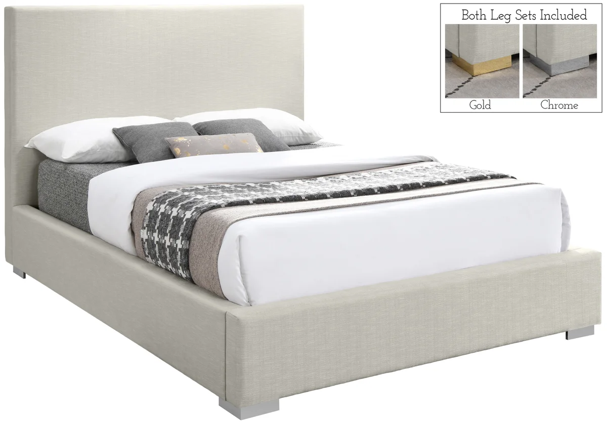 Crosby - King Bed - Beige - View 2