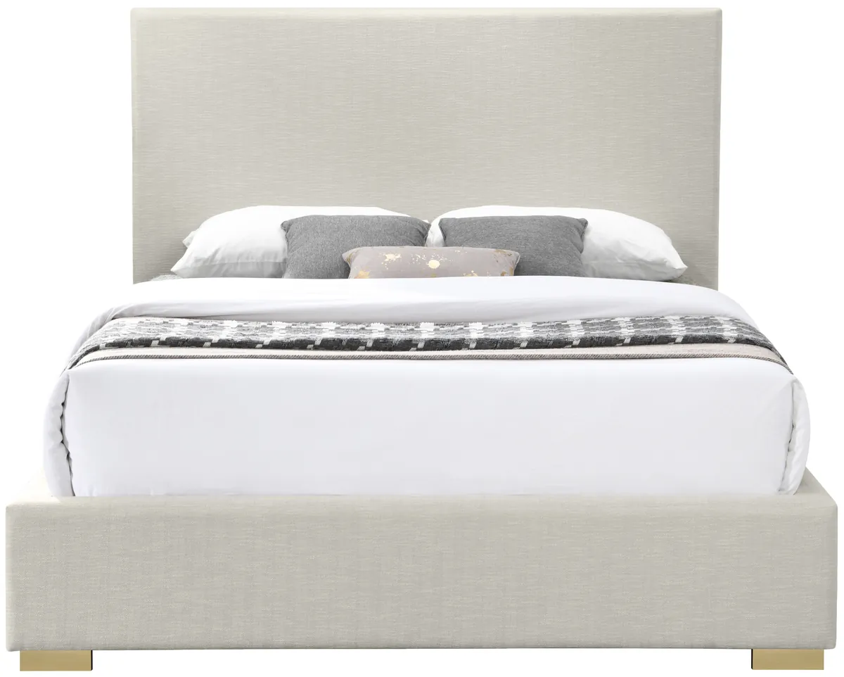 Crosby - King Bed - Beige