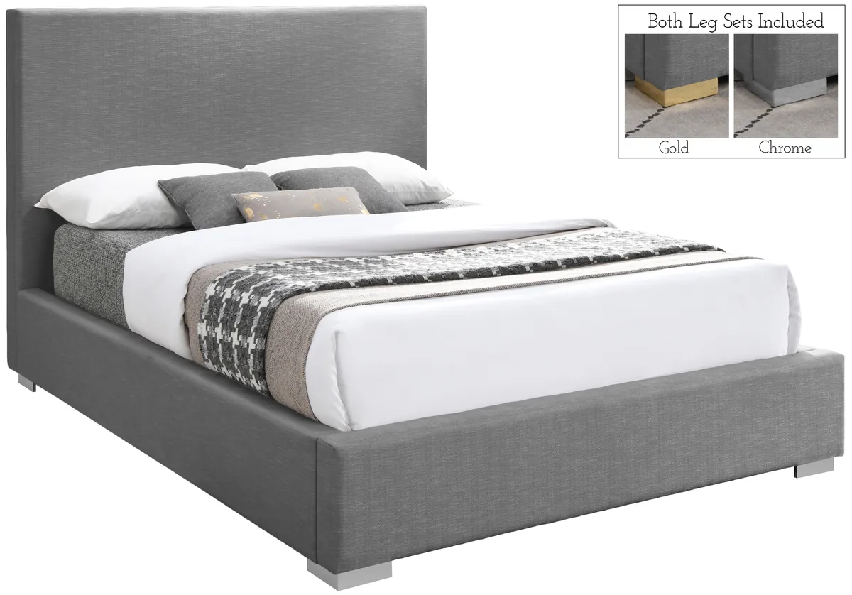 Crosby - Queen Bed - Gray - View 2