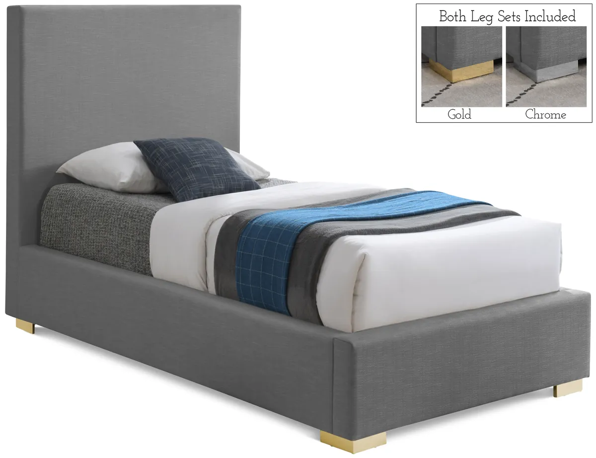 Crosby - Twin Bed - Gray