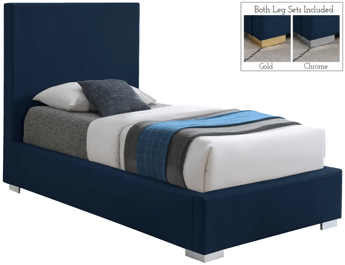 Crosby - Twin Bed - Navy - View 2