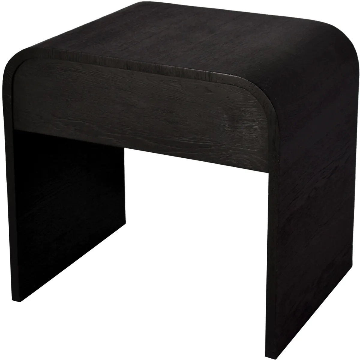 Cresthill - Night Stand - Black Oak