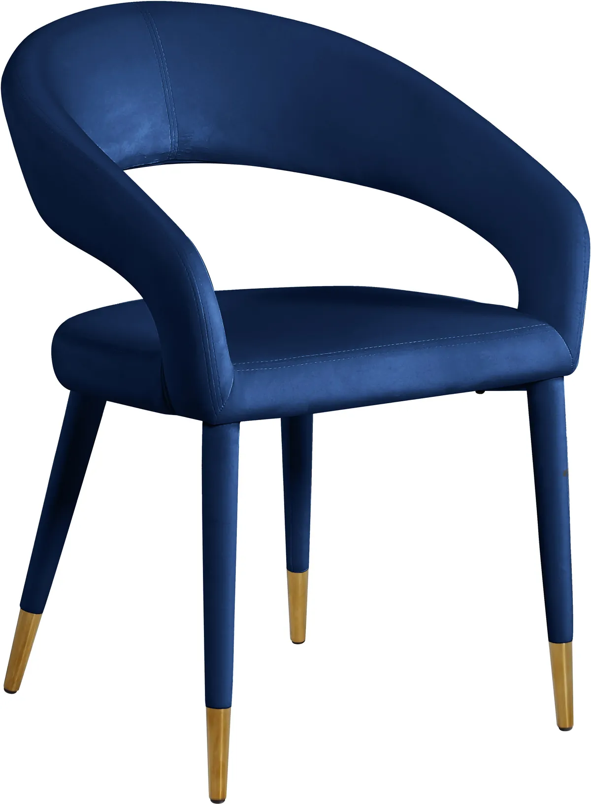 Destiny - Dining Chair - Navy - Fabric