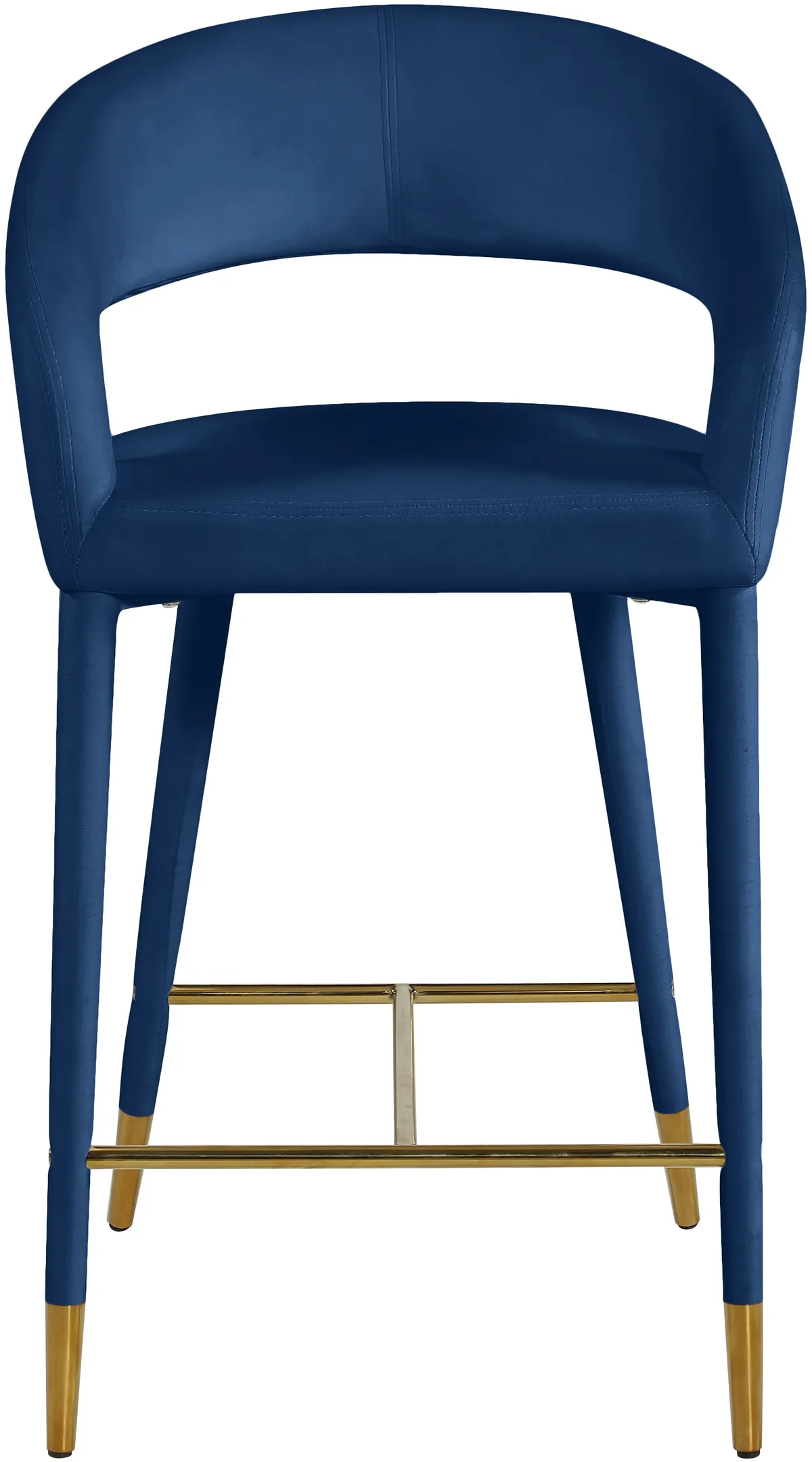 Destiny - Stool - Navy - Fabric