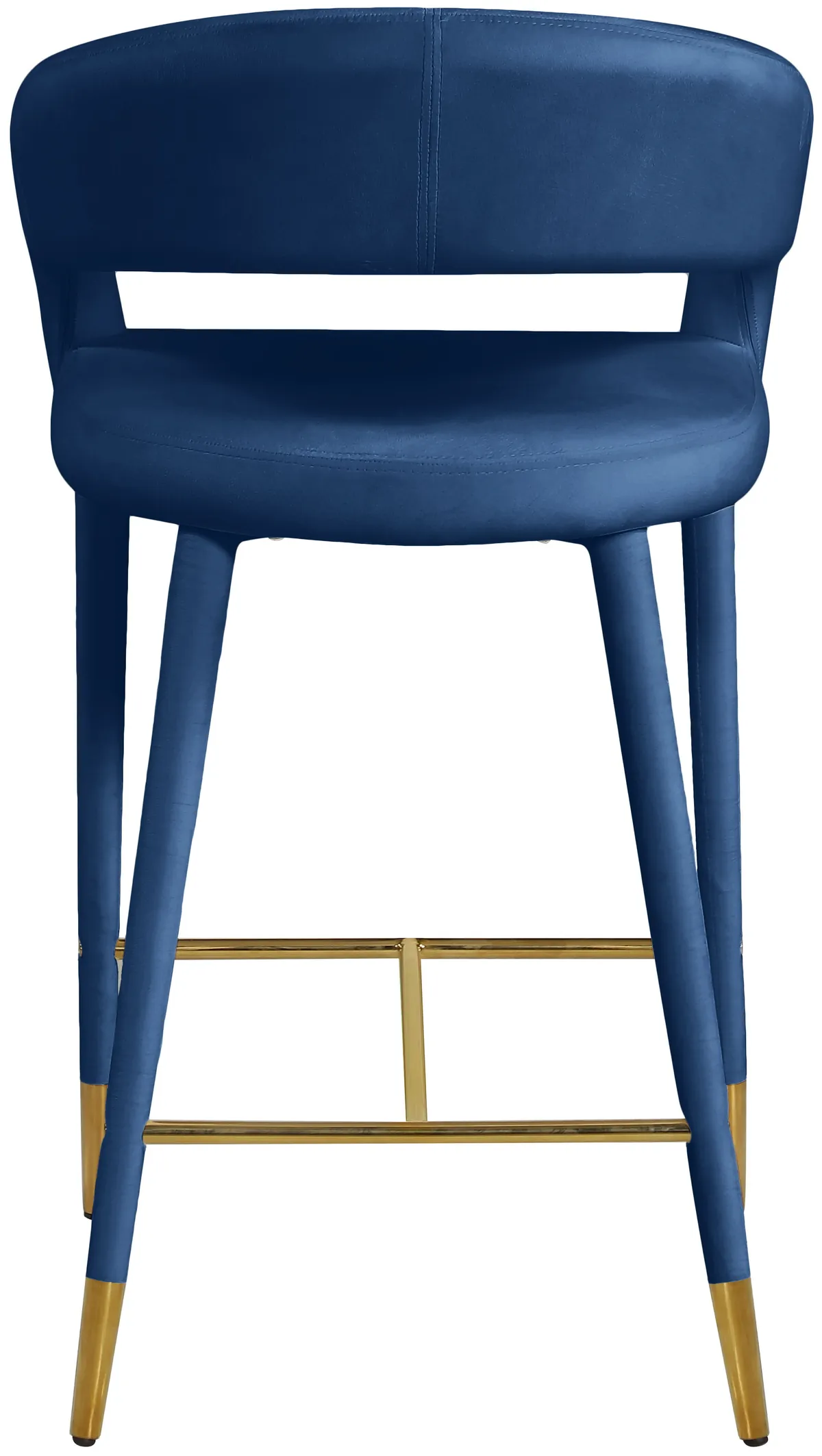 Destiny - Stool - Navy - Fabric - View 2