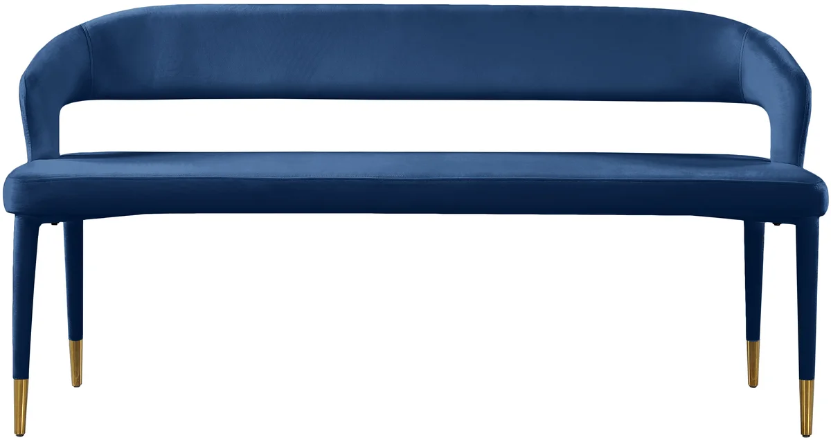 Destiny - Bench - Navy - Fabric