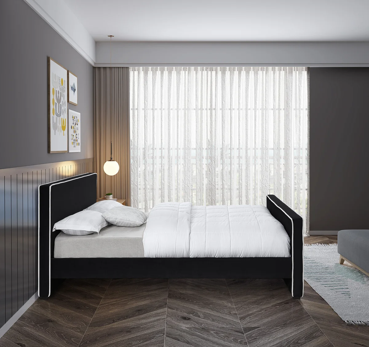 Dillard - Full Bed - Black