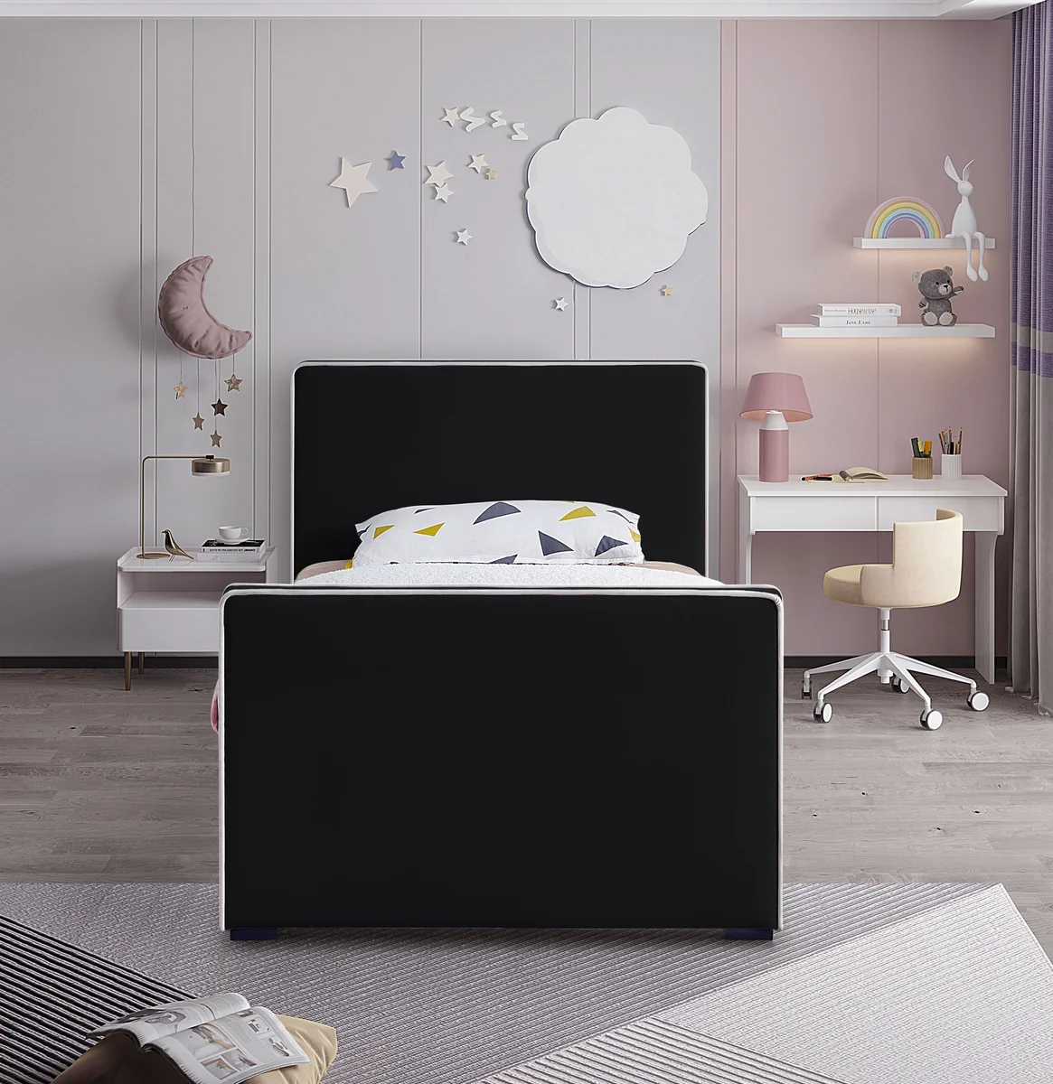 Dillard - Twin Bed - Black