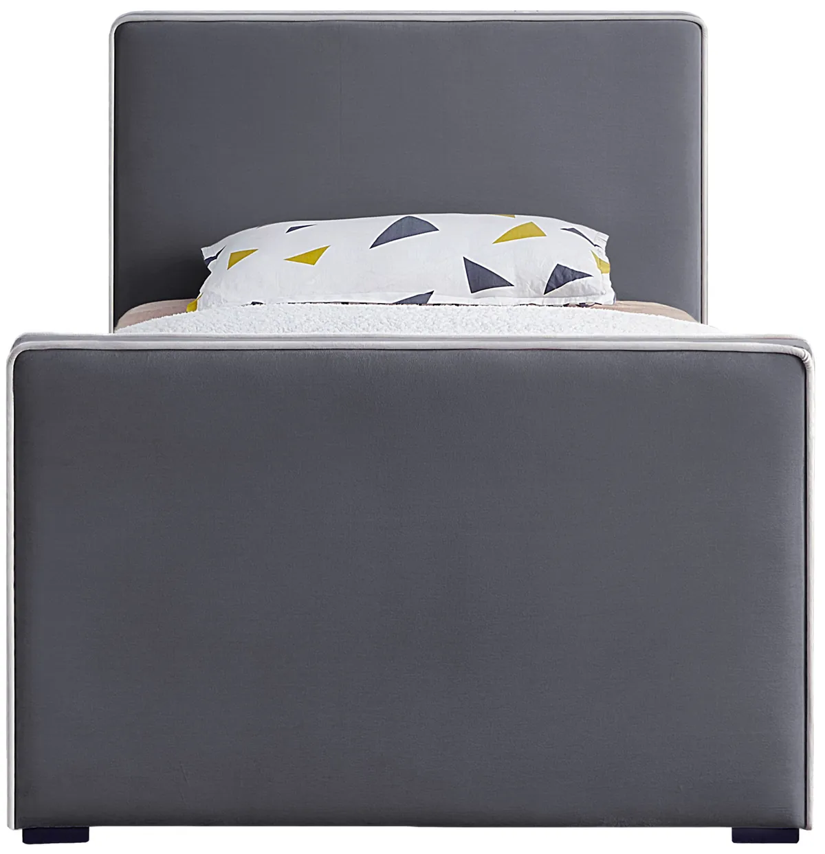 Dillard - Twin Bed - Gray
