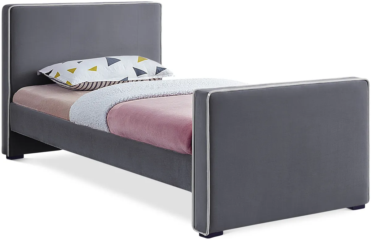 Dillard - Twin Bed - Gray
