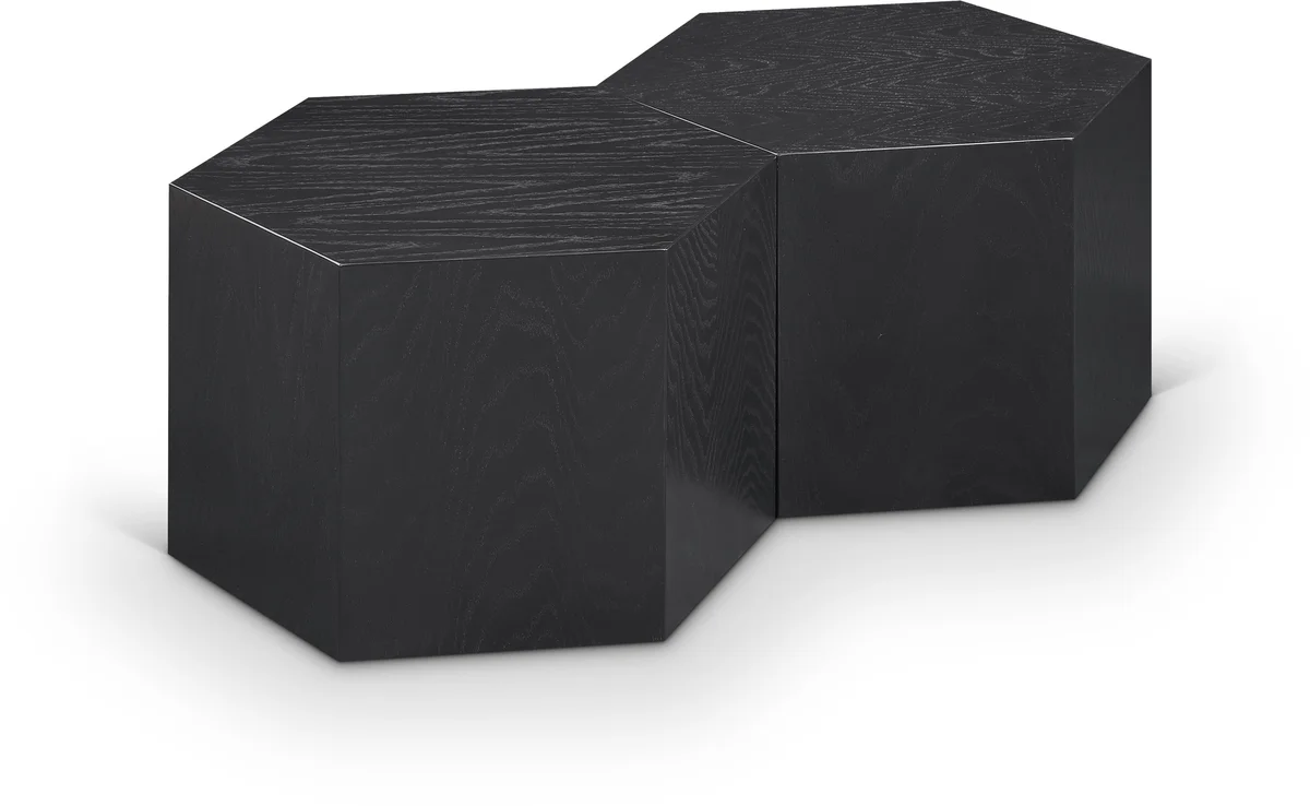 Eternal - Coffee Table 2 Piece - Black