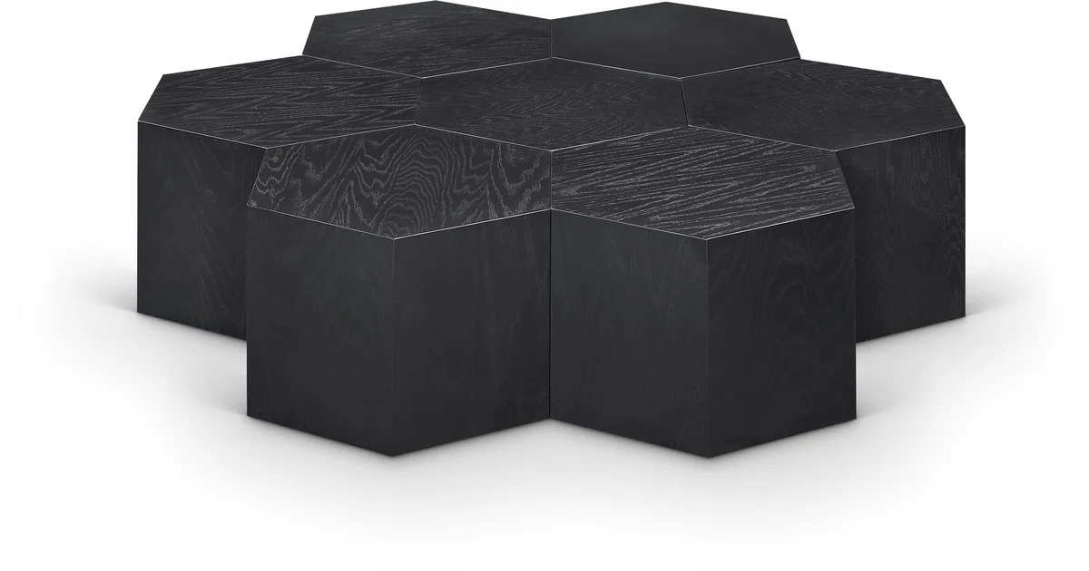 Eternal - Coffee Table 7 Piece - Black